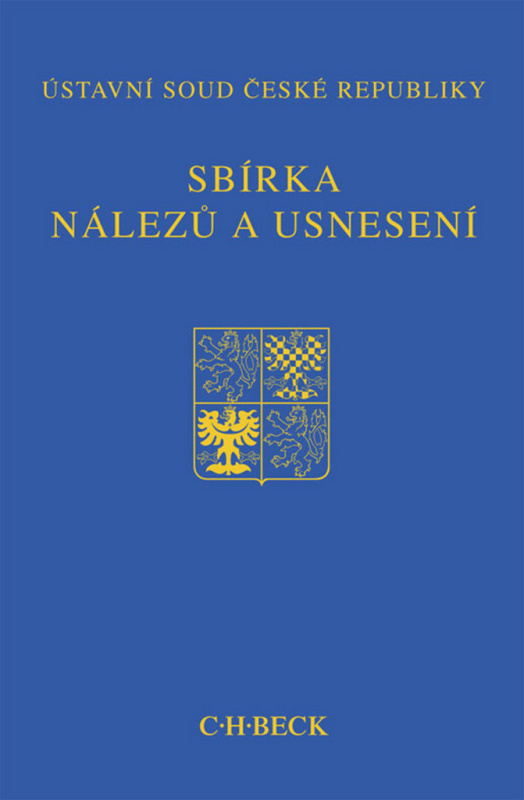 Sbírka nálezů a usnesení ÚS ČR 79 (+ CD) - Ústavní soud ČR - kniha z kategorie Ústavní právo