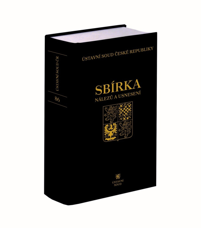 Sbírka nálezů a usnesení ÚS ČR (Svazek 86) - Ústavní soud ČR - kniha z kategorie Ústavní právo