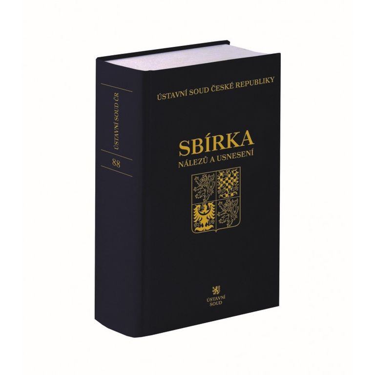 Sbírka nálezů a usnesení ÚS ČR svazek 88 (svazek 88) - kniha z kategorie Ústavní právo
