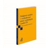 Podjatost soudců v rozhodovací praxi vrcholných soudů ČR - kniha z kategorie Právo