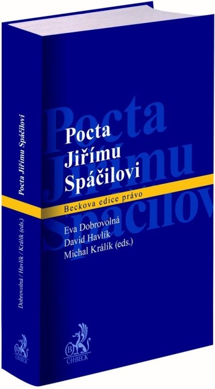 Pocta Jiřímu Spáčilovi - Eva Dobrovolná - kniha z kategorie Historie
