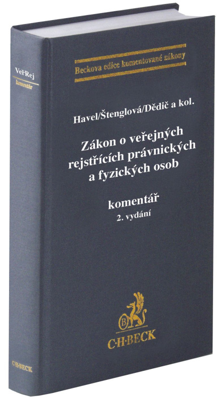Zákon o veřejných rejstřících právnických a fyzických osob - kniha z kategorie Obchodní právo