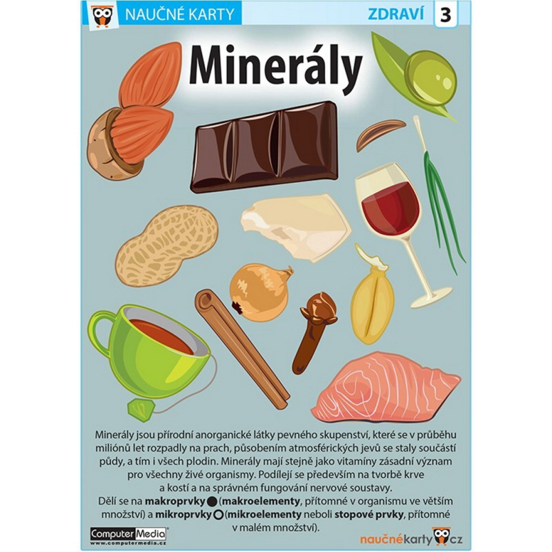 Minerály - kniha z kategorie Mineralogie