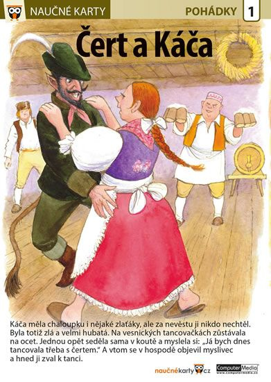 Naučné karty: Čert a Káča - kniha z kategorie Naučné knihy