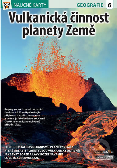 Naučné karty: Vulkanická činnost planety Země - kniha z kategorie Naučné knihy