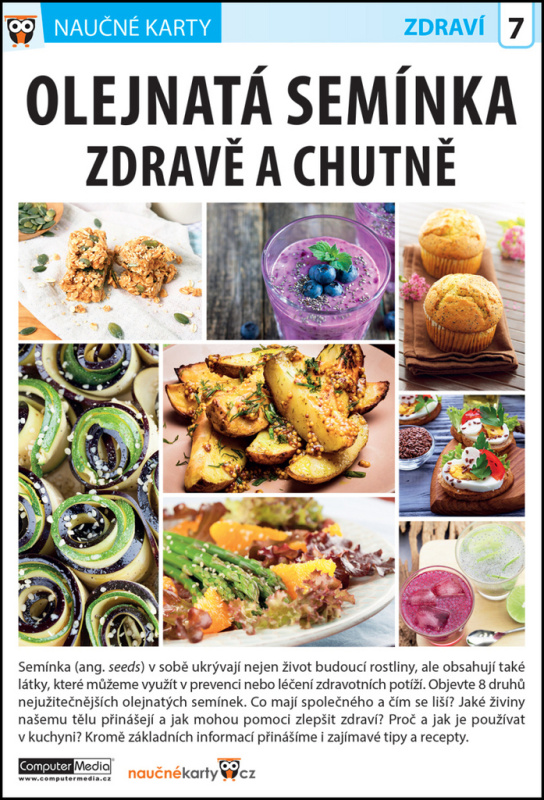 Naučné karty: Olejnatá semínka - kniha z kategorie Naučné knihy