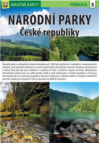 Naučné karty: Národní parky ČR - kniha z kategorie Naučné knihy
