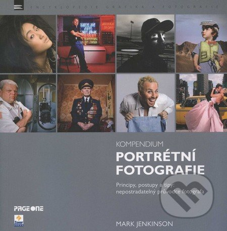 Kompendium portrétní fotografie - Mark Jenkinson - kniha z kategorie Škola fotografie