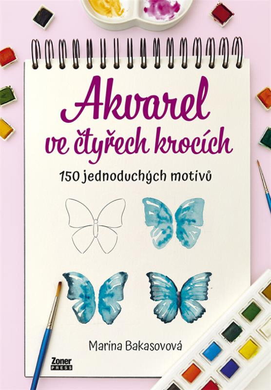 Akvarel ve čtyřech krocích - Veronika Nohavicová