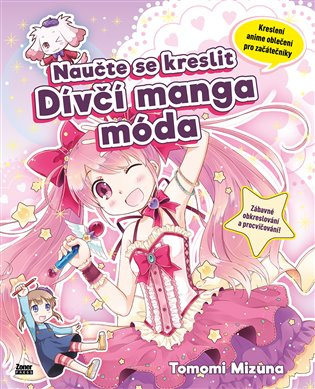 Naučte se kreslit: Dívčí manga móda (Kreslení anime oblečení pro začátečníky) - kniha z kategorie Kreslení