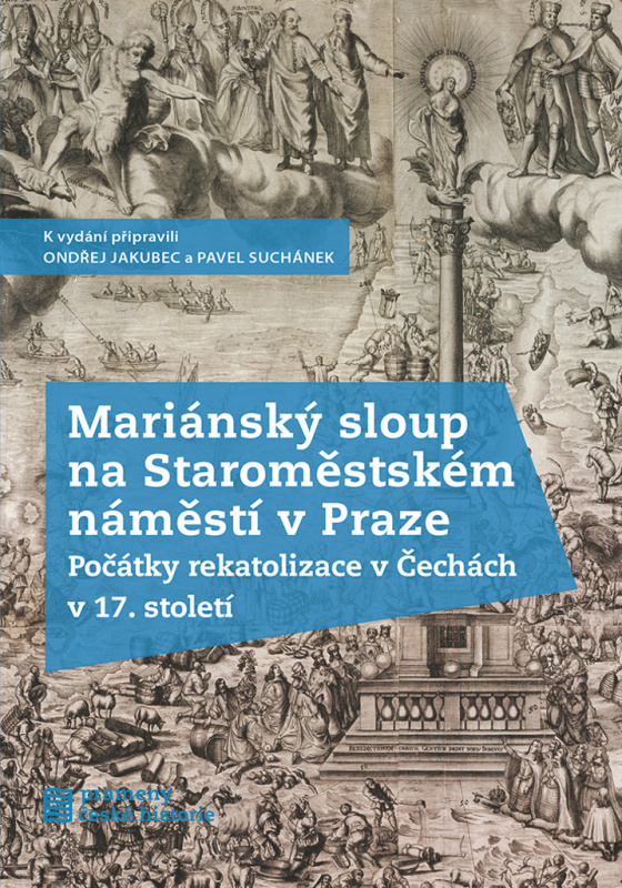 Mariánský sloup na Staroměstském náměstí v Praze