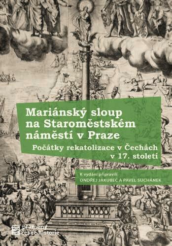 Mariánský sloup na Staroměstském náměstí v Praze
