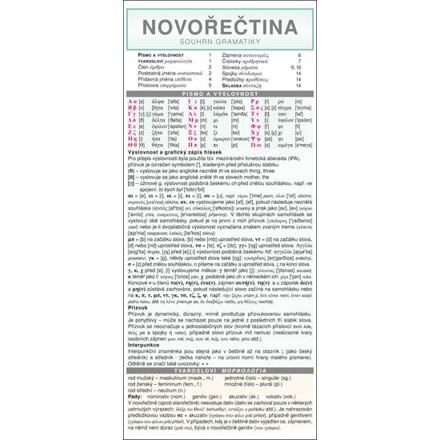 NOVOŘEČTINA souhrn gramatiky