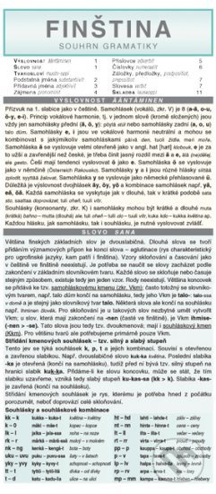 FINŠTINA souhrn gramatiky