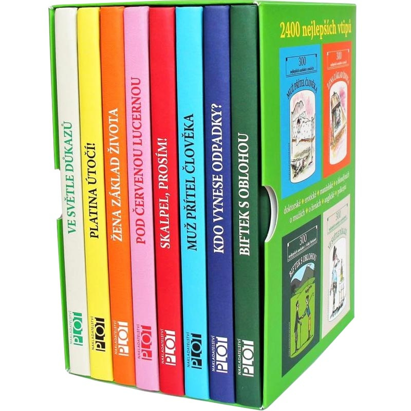 Anekdoty - komplet - 2400 nejlepších vtipů