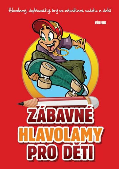 Zábavné hlavolamy pro děti - Richard Mečíř, Jela Mlčochová
