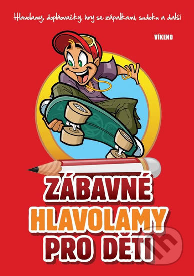 Zábavné hlavolamy pro děti - Richard Mečíř, Jela Mlčochová