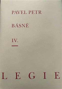 Básně IV. / Elegie - Pavel Petr