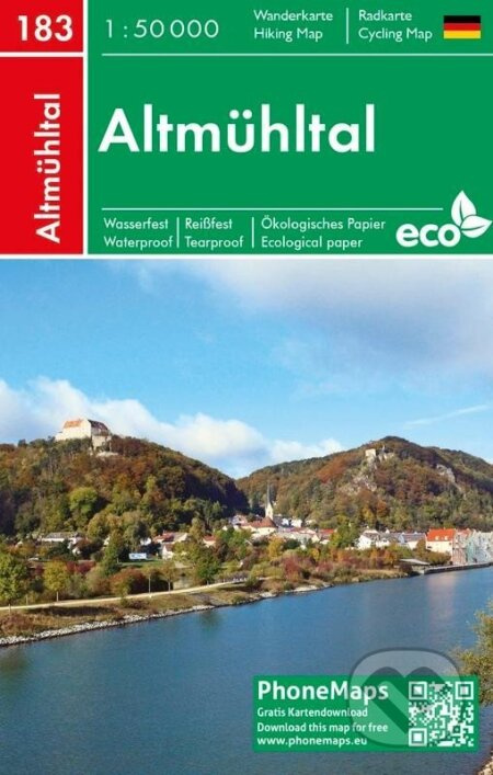 PhoneMaps 183 Altmühltal 1:50 000 / Turistická mapa