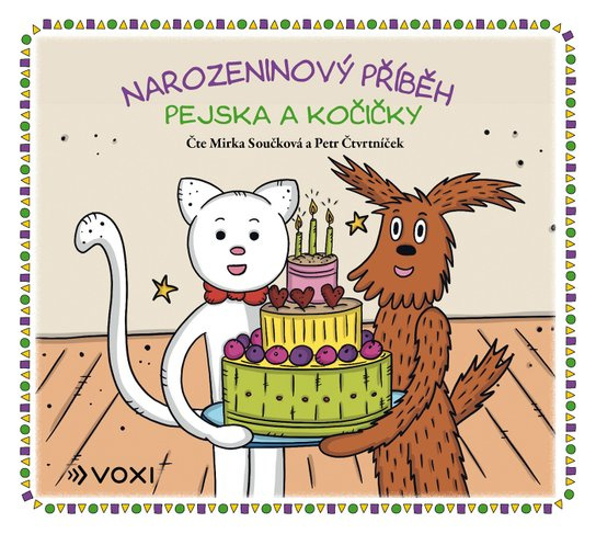 Narozeninový příběh pejska a kočičky -  Vlasta Hurtíková