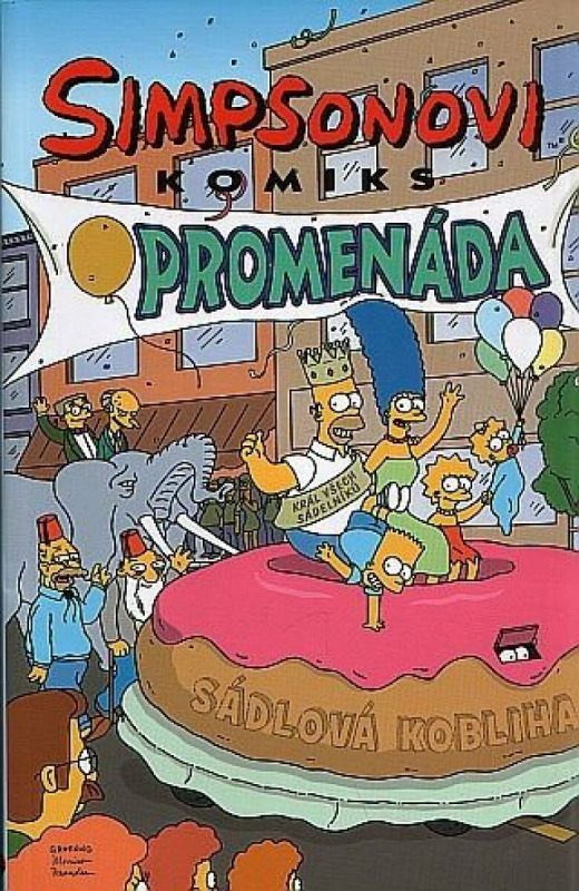 Simpsonovská komiksová promenáda - Matt Groening