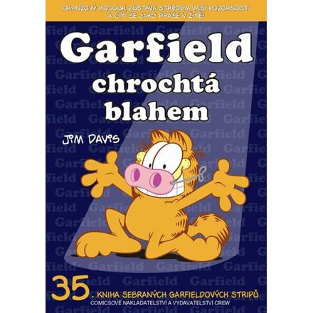 Garfield chrochtá blahem - Jim Davis