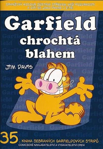 Garfield chrochtá blahem - Jim Davis