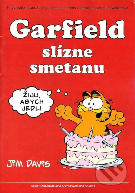 Garfield 04: Slízne smetanu - Jim Davis