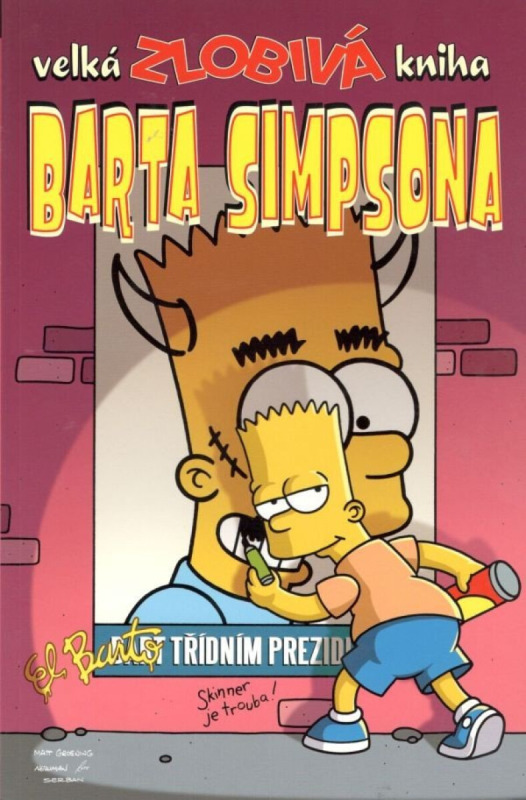 Velká zlobivá kniha Barta Simpsona - Matt Groening