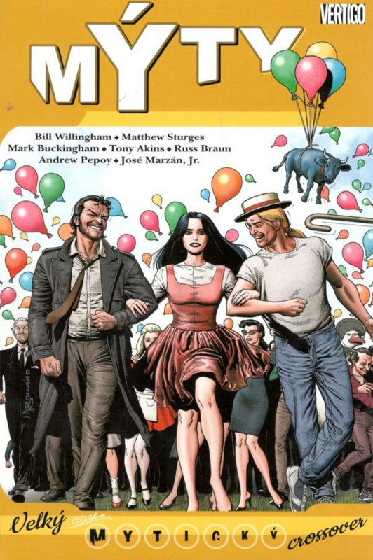 Mýty 13: Velký mytický crossover - Matthew Sturges, Bill Willingham