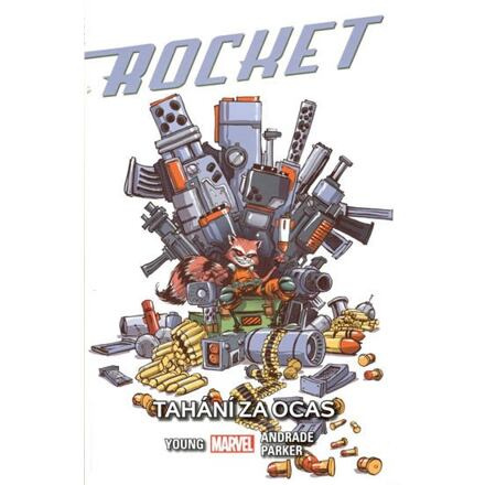 Rocket: Tahání za ocas - Skottie Young
