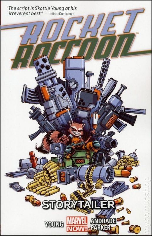 Rocket: Tahání za ocas - Skottie Young