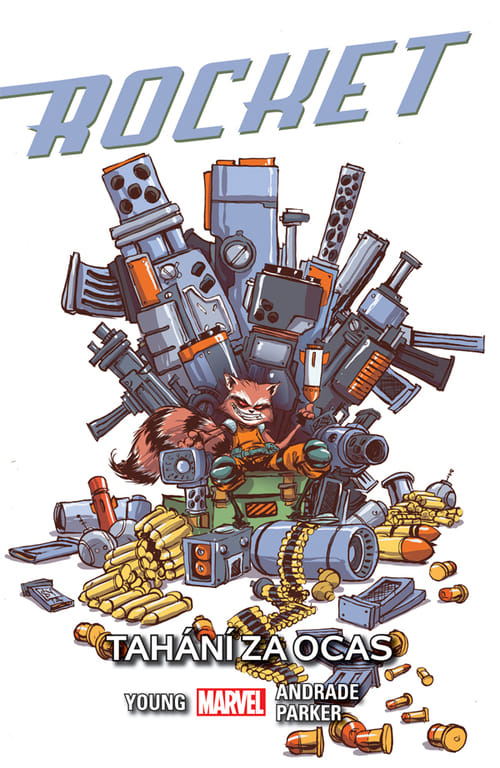 Rocket: Tahání za ocas - Skottie Young
