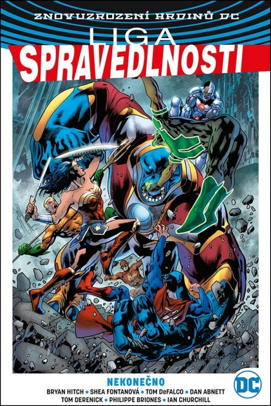 Liga spravedlnosti 4: Nekonečno (US obálka) - Bryan Hitch