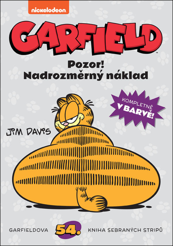 Garfield: Pozor! Nadrozměrný náklad č. 54 - Jim Davis