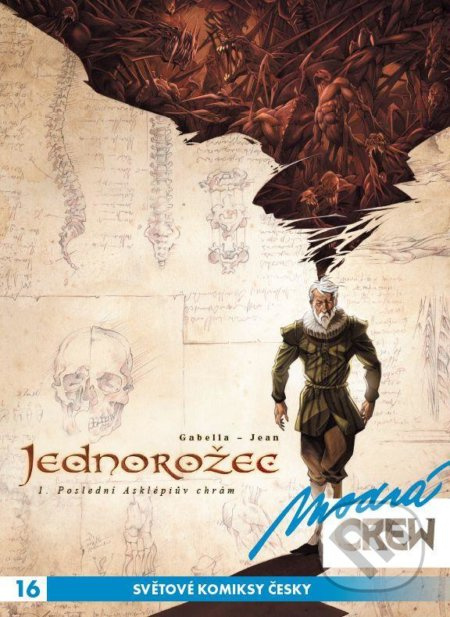 Modrá CREW 16: Jednorožec 1+2 - Mathieu Gabella