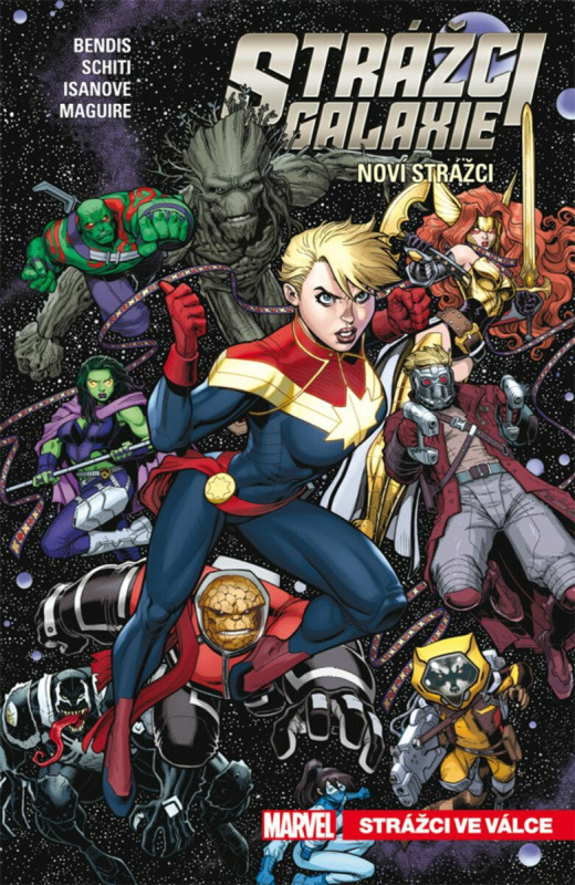 Strážci galaxie - Noví Strážci 3: Strážci ve válce - Brian Michael Bendis, Kevin Maguire