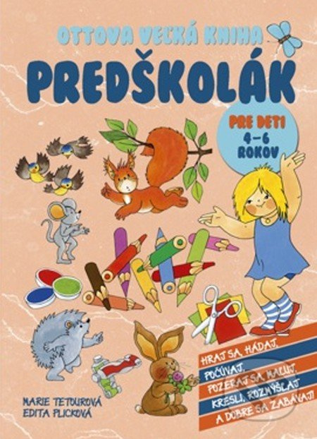 Ottova veľká kniha: Predškolák (Pre deti 4 - 6 rokov) - kniha z kategorie Hádanky a říkanky