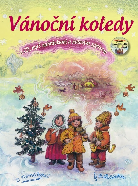 Vánoční koledy (s CD mp3 nahrávkami a notovým zápisem) - kniha z kategorie Zpěvníky