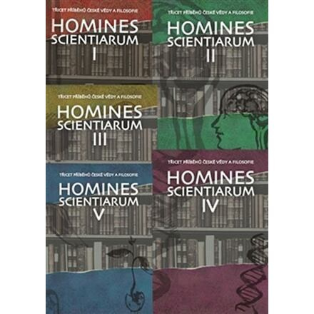 Homines scientiarum I–V - komplet 5 knih + 5 DVD