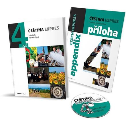Čeština expres 4 (A2/2) - anglicky + CD - Lída Holá, Pavla Bořilová