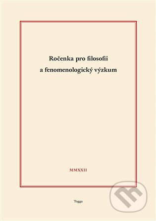 Ročenka pro filosofii a fenomenologický výzkum 2022