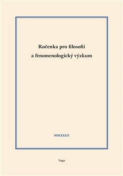 Ročenka pro filosofii a fenomenologický výzkum 2023, sv. XIII