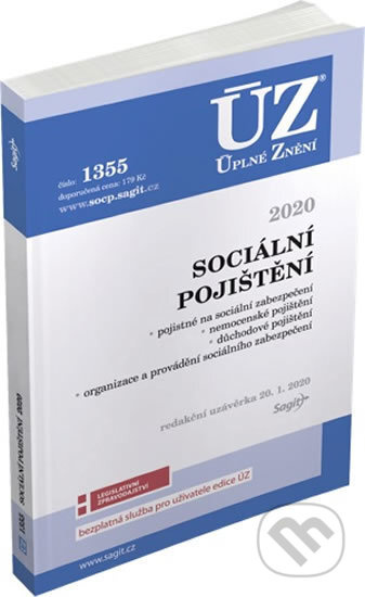 Úplné Znění - 1355: Sociální pojištění - kniha z kategorie Mzdové účetnictví