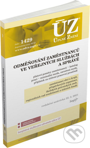 Úplné Znění - 1429 Odměňování zaměstnanců ve veřejných službách a správě - kniha z kategorie Ústavní právo