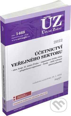 Úplné Znění - 1468 Účetnictví veřejného sektoru (podle stavu k 10. 1. 2022) - kniha z kategorie Účetnictví a daně