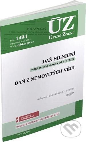 Úplné Znění - 1494 Daň z nemovitých věcí, Daň silniční - kniha z kategorie Daně