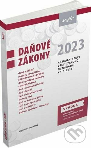 Daňové zákony 2023 (Podle stavu k 1. 1. 2023) - kniha z kategorie Účetnictví a daně