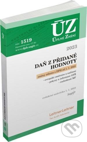 Úplné Znění - 1519 Daň z přidané hodnoty 2023 - kniha z kategorie Daně