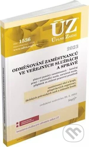Úplné Znění - 1536 Odměňování zaměstnanců ve veřejných službách a správě - kniha z kategorie Právo